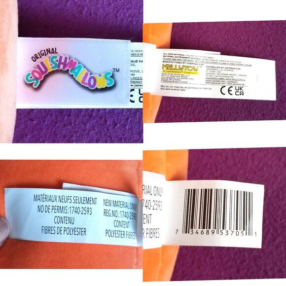 NWT SQUISHMALLOWS Set of 3 Plush Succulent Toys Abena Oz Afiyah 9 10 in Plants - Picture 10 of 12